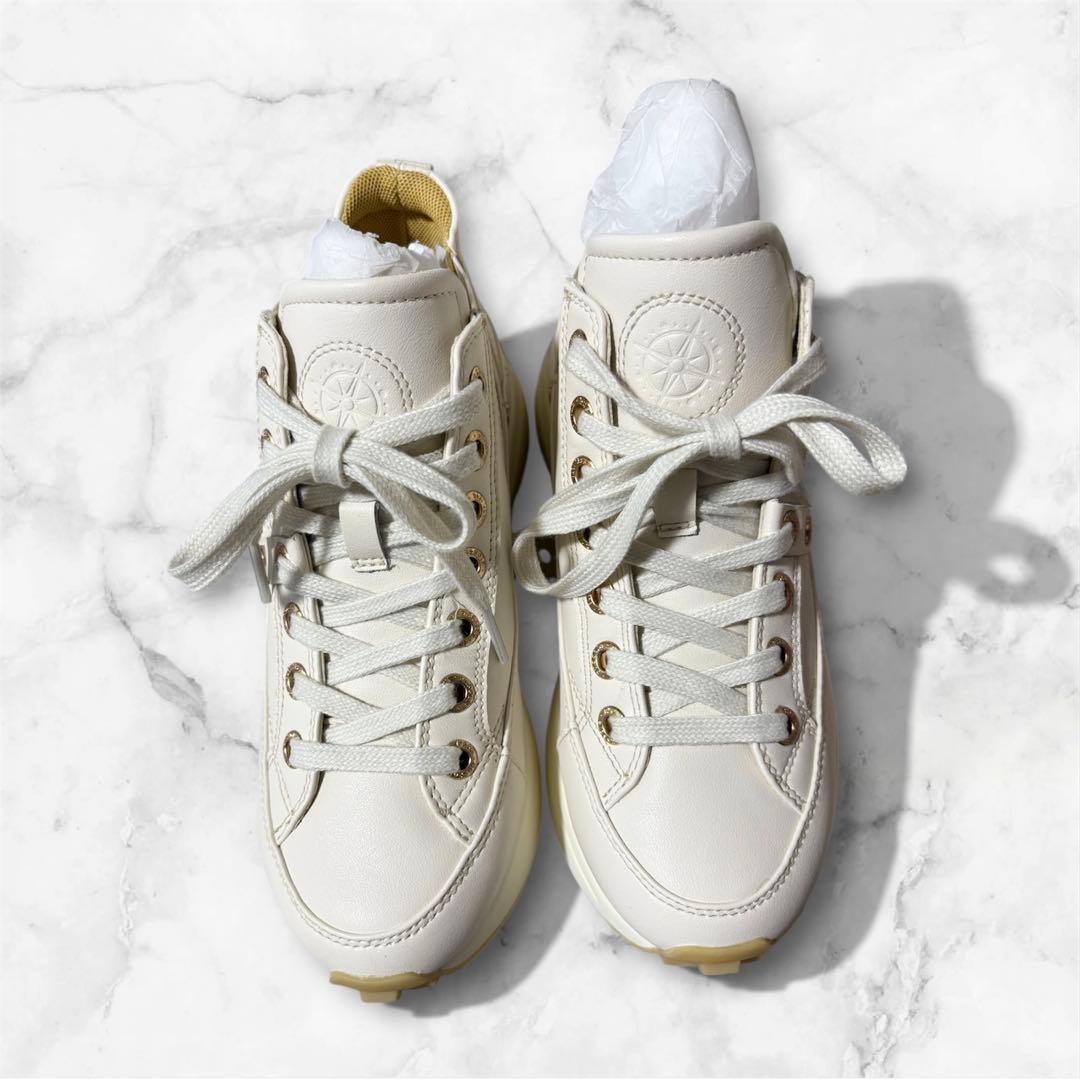 新品 bussola ブソラ ローリングソール ホワイト 23cm