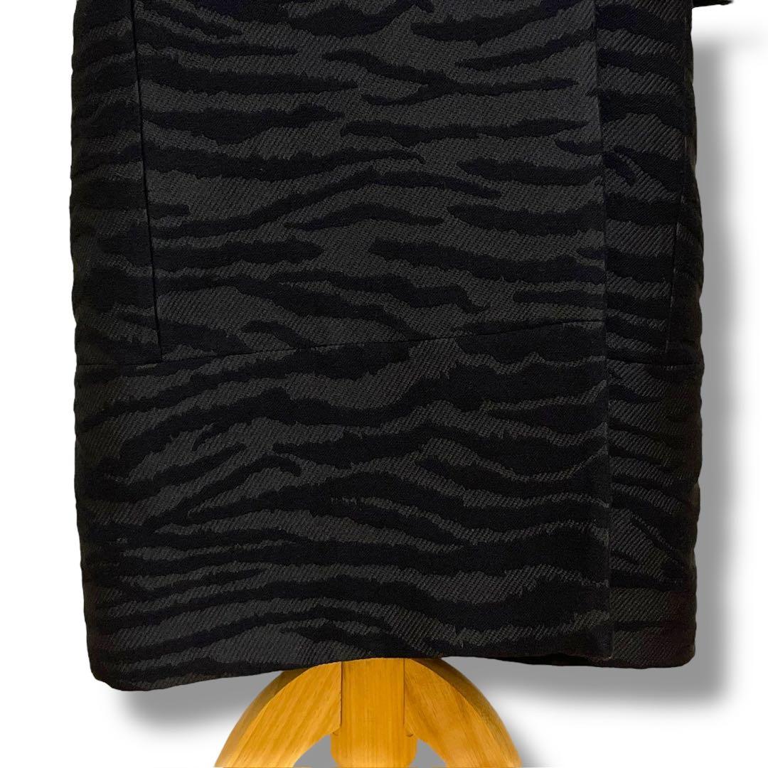 KENZO ×  コラボ ロングコート ブラック EUR32 金ボタン