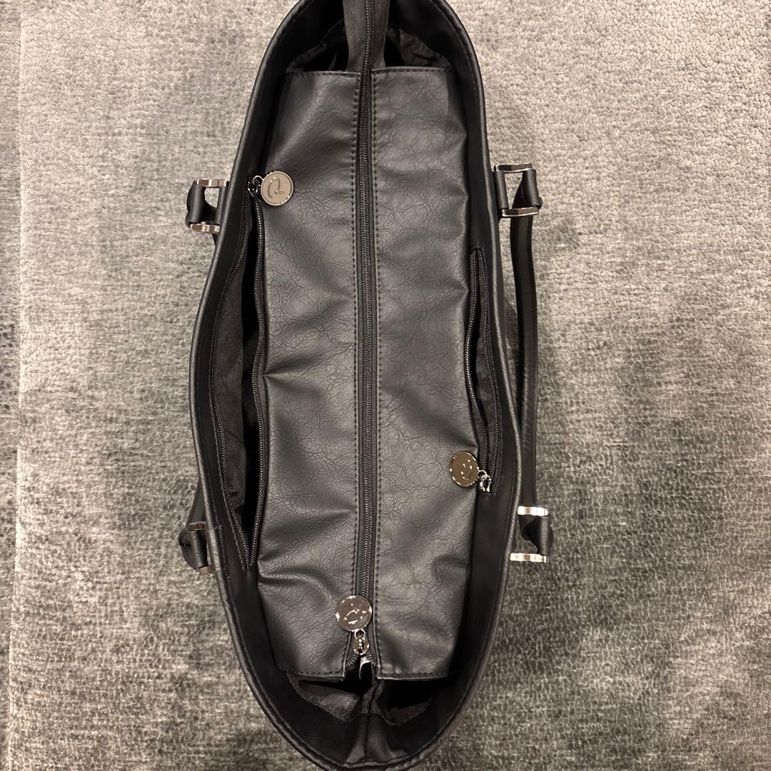 ピレッティ　Piretti ブラック トートバッグ　黒