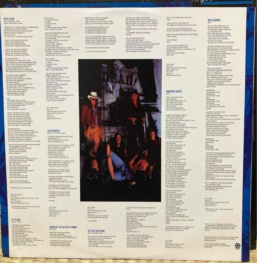 GunsN'Roses Use Your Illusion II ガンズ LP