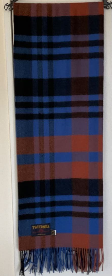 ツイードミル　　s check ブラウン系