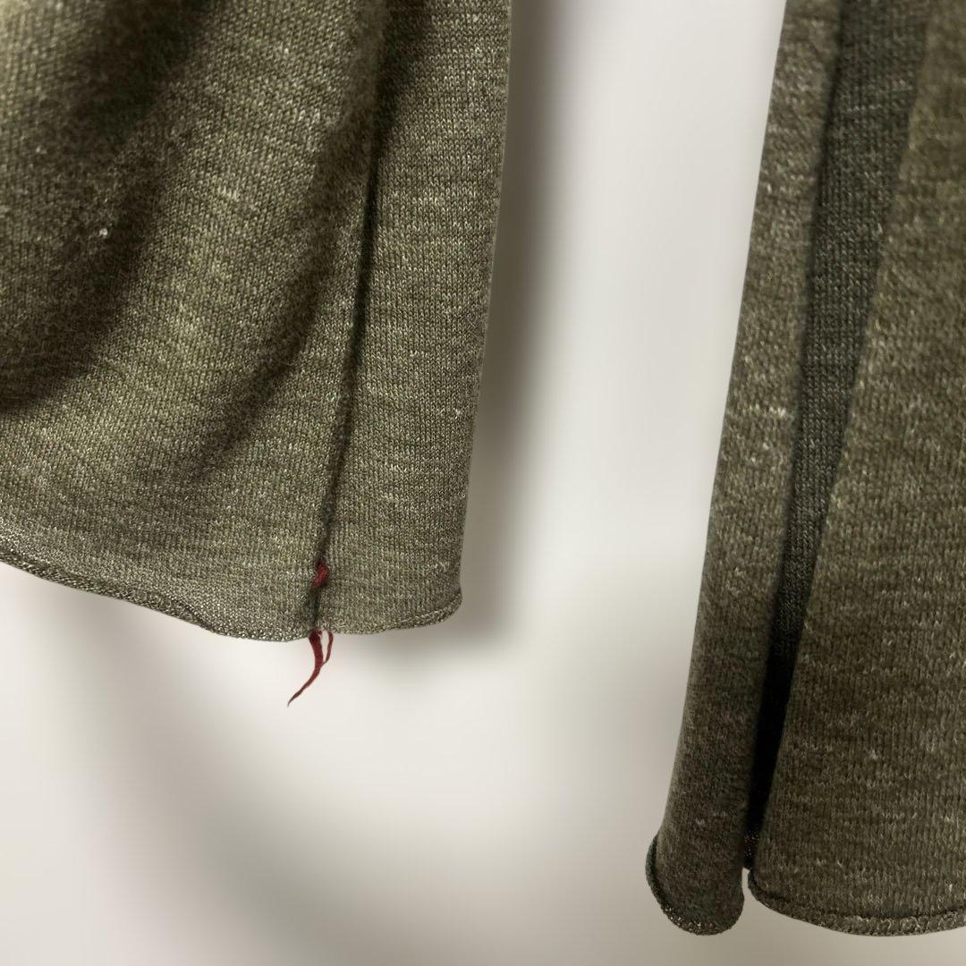 LGB オリーブグリーン 長袖カットソー　チュニック　ワンピース