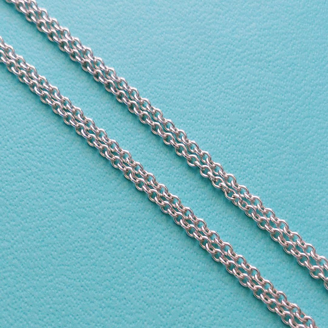 ティファニー　オープン　ハート　XL　ロングチェーン　シルバー　ネックレス