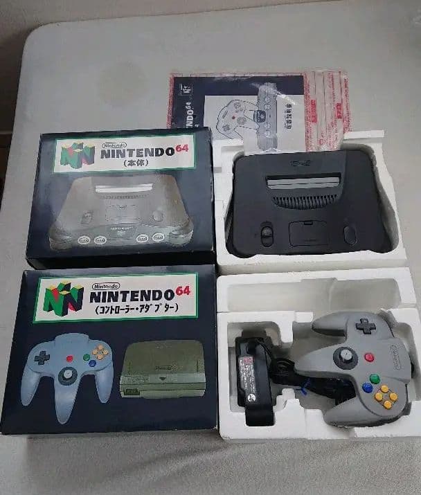 レア希少パッケージ Nintendo 任天堂 64 本体 動作品