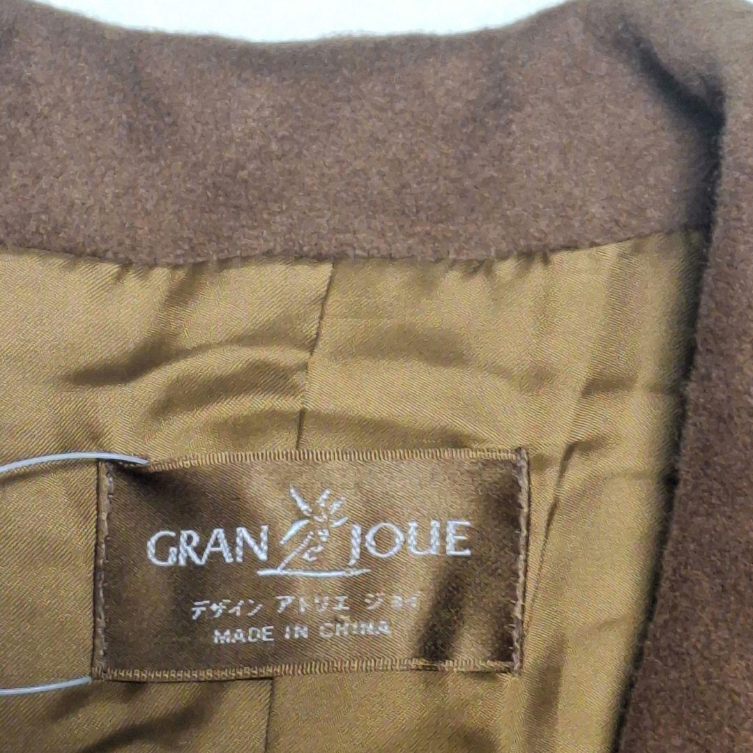 新品★カシミヤ100 ロングダブルチェスターコート肩幅43 着丈113