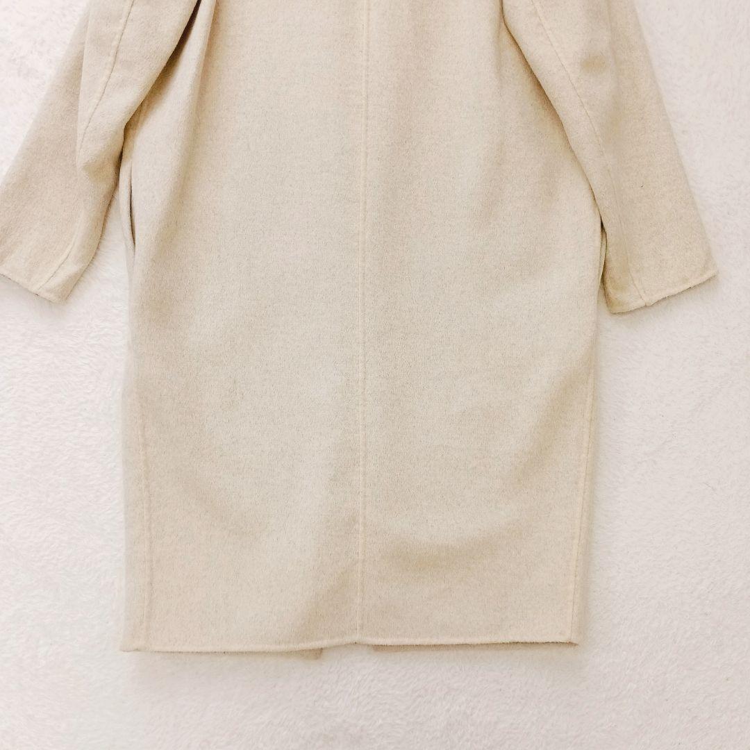 ENFOLD ウールリバーノーカラーコート　 ダブルフェイス