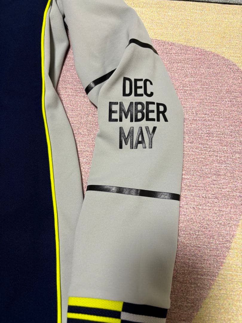 ディセンバーメイネイビー グレー 長袖 ハイネック ウェア