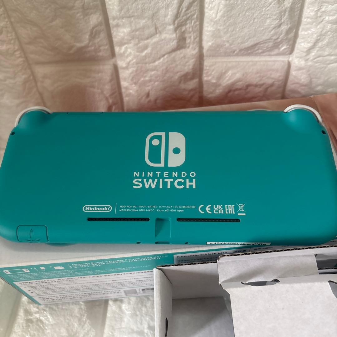 ほぼ未使用品　Nintendo Switch Lite ターコイズ