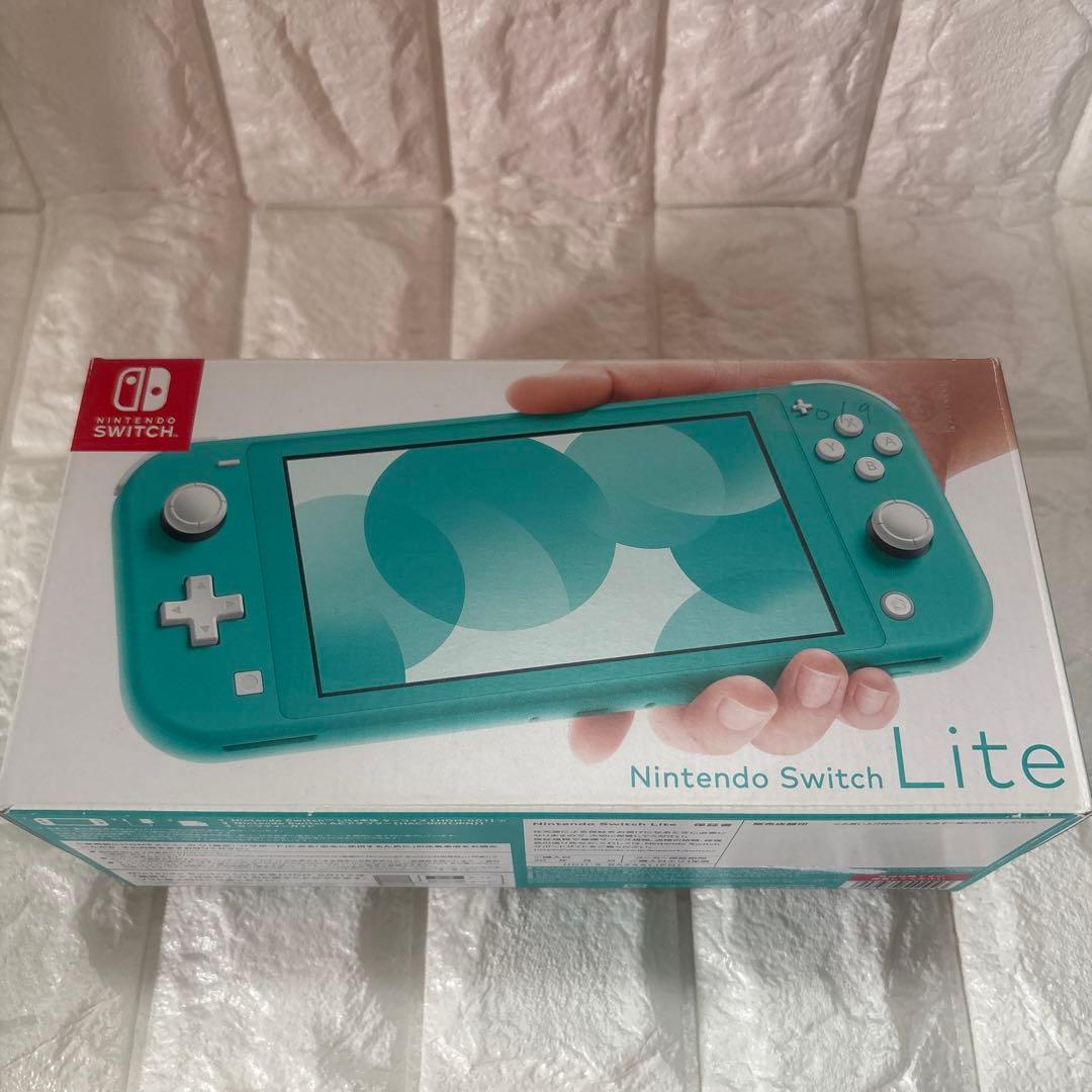 ほぼ未使用品　Nintendo Switch Lite ターコイズ