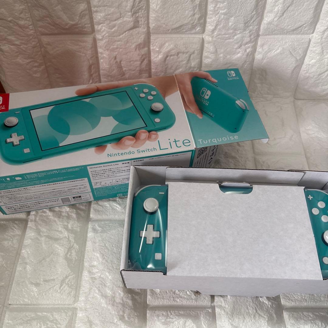 ほぼ未使用品　Nintendo Switch Lite ターコイズ