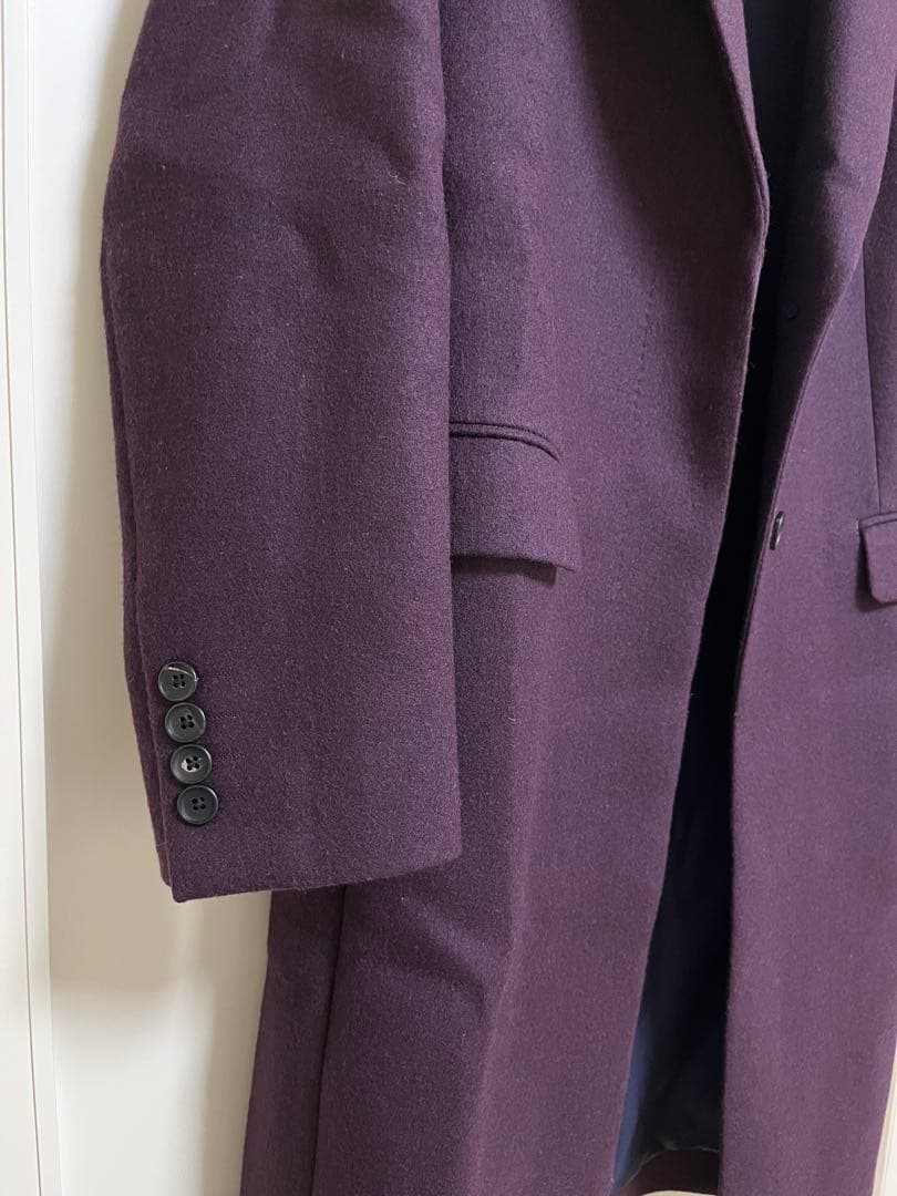 Paul Smith　ポールスミス　サイズ42　ウールカルゼ　パープル　美品