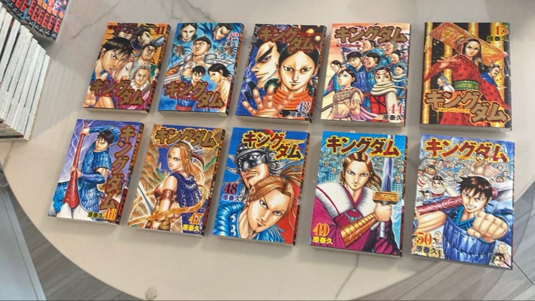 キングダム全78巻セット　ガイドブック付　78巻のみ新品