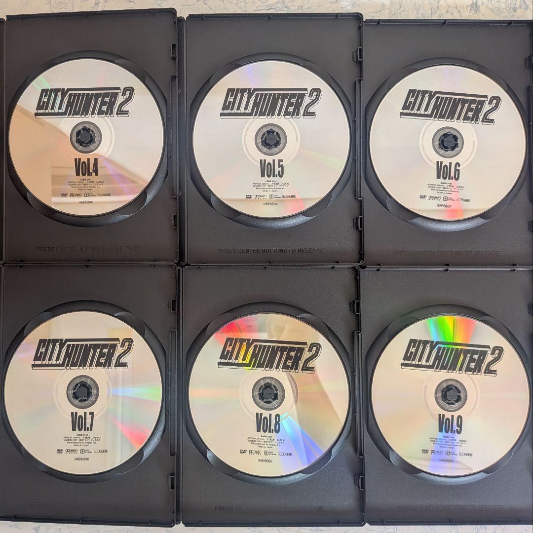 DVD　シティーハンター　1期~4期、劇場版　全28巻　不織布ケース