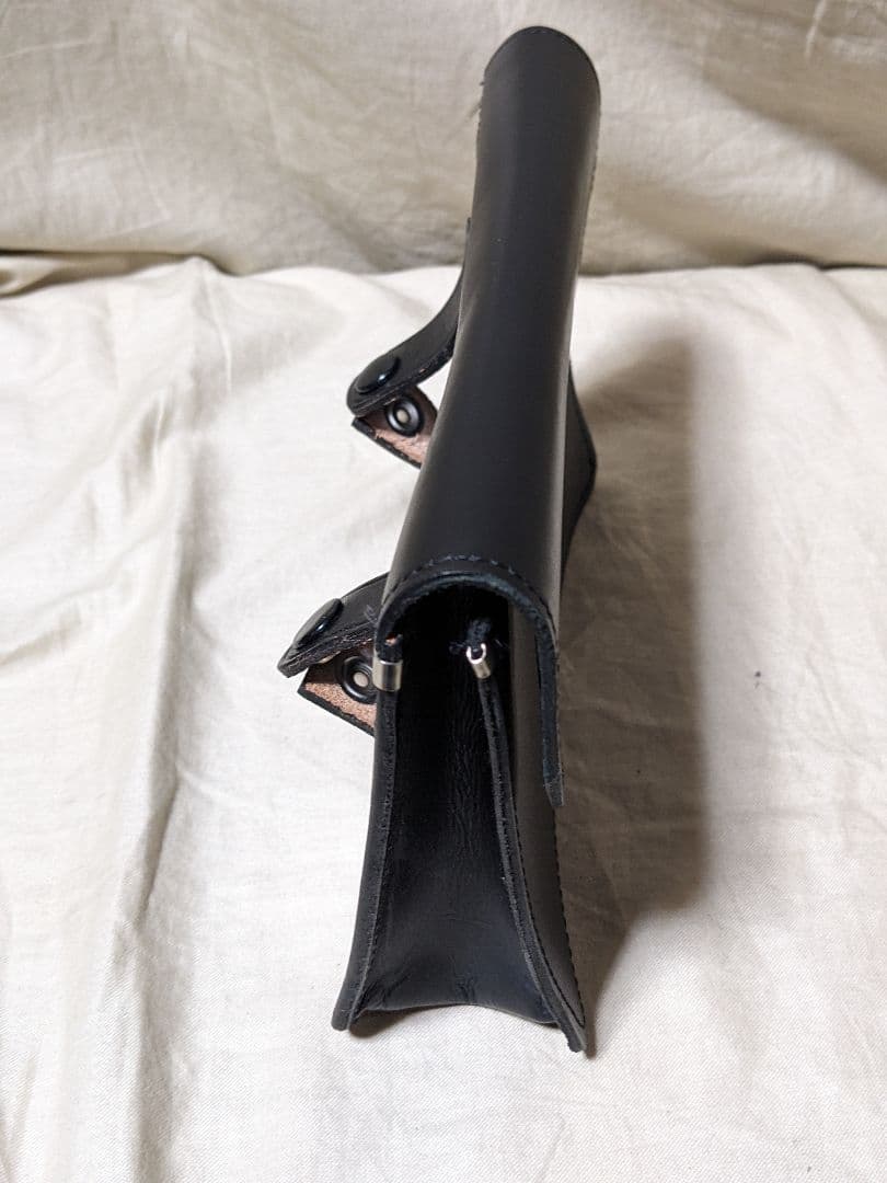 専用　昭和　白バイ　警官　交通機動隊 切符　書類　小物入 ベルト用バッグ　2点