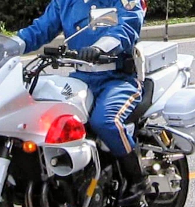 専用　昭和　白バイ　警官　交通機動隊 切符　書類　小物入 ベルト用バッグ　2点