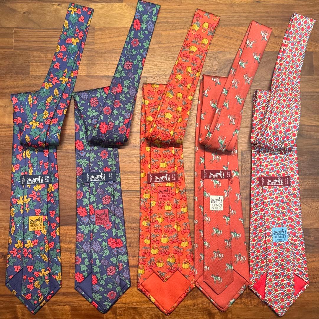 エルメス ネクタイセット 5本
