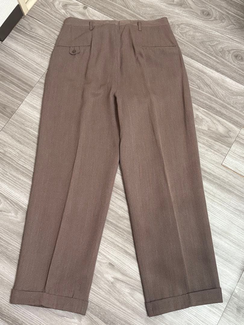 極上 50s レーヨンギャバ スラックス ロカビリー ロカパン