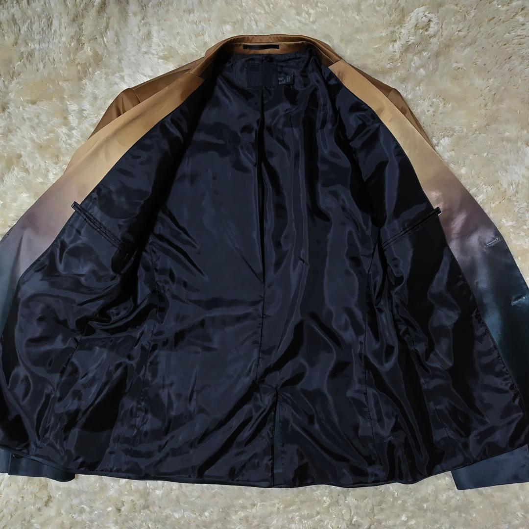 美品/希少  テーラードジャケット 2XL ゴールド 2ボタン ドレス