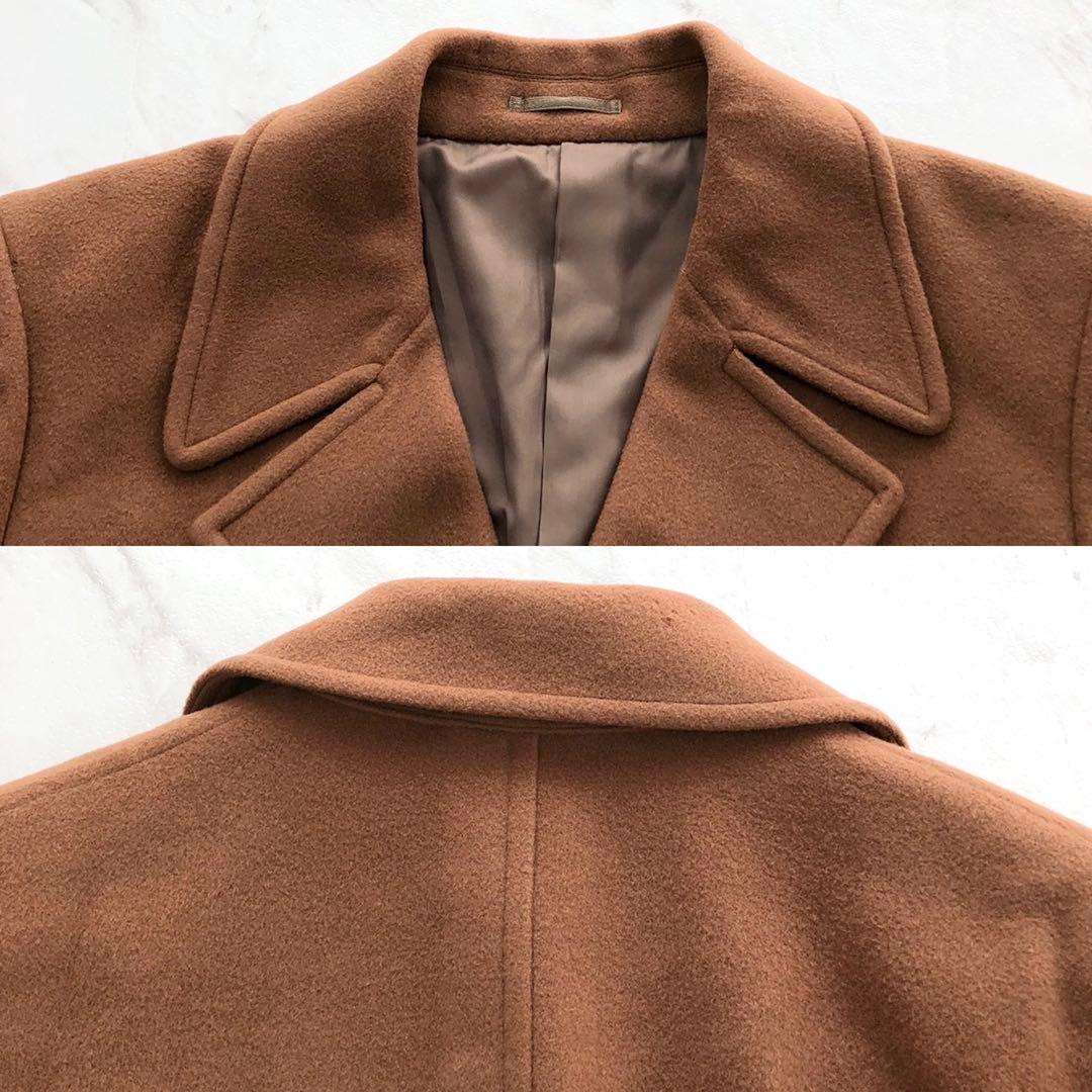 Paul Smith ポールスミス カシミヤ ダブルチェスターコート ベルト付き