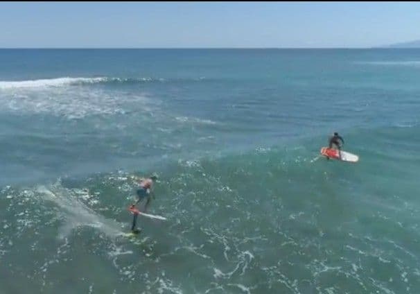 【湘南平塚手渡し】プローンボード/Naish Jet1650Foilセット/美品