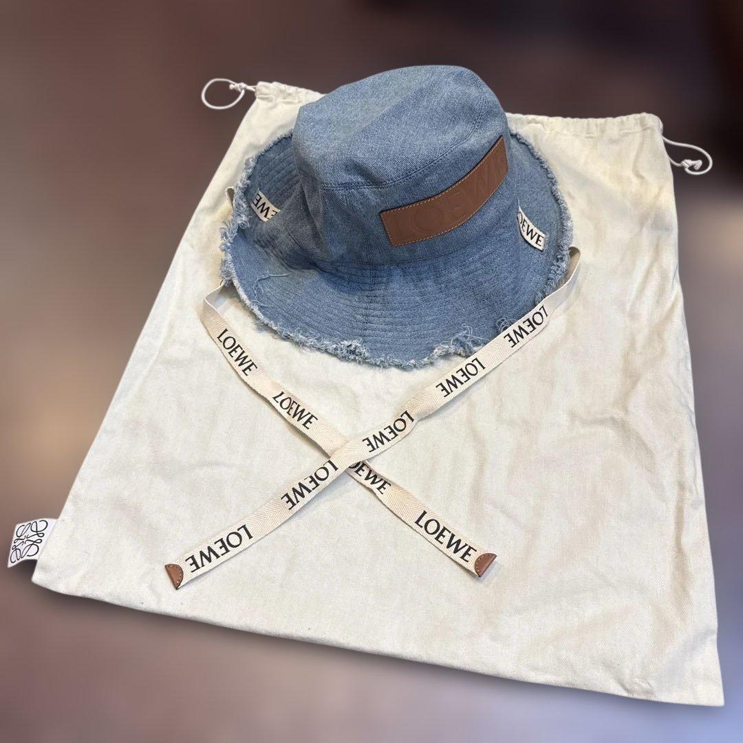 美品⭐︎⭐︎⭐︎ LOEWE デニムバケットハット　59