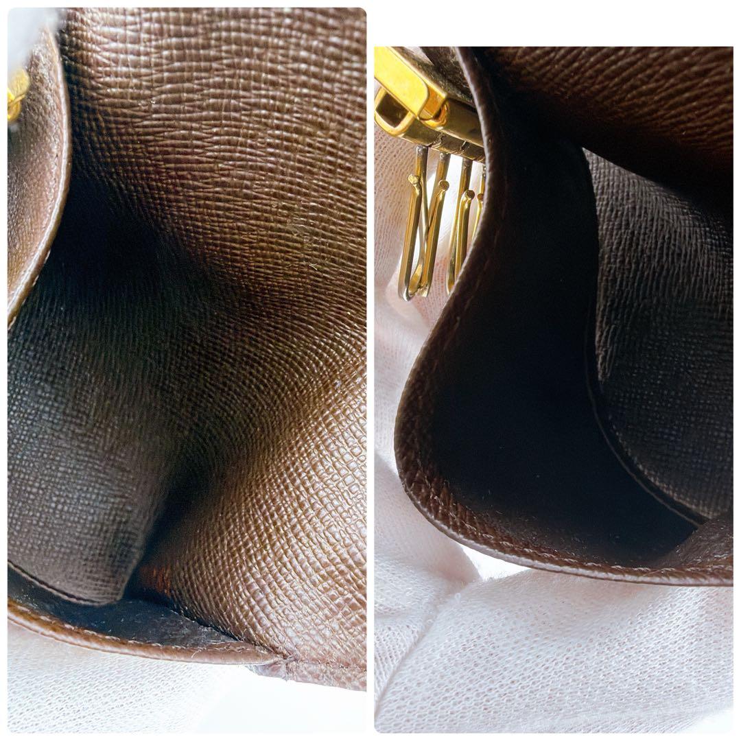 【極美品】ルイヴィトン ダミエ エベヌ ミュルティクレ6 キーケース