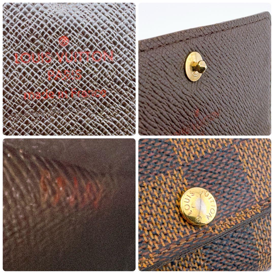 【極美品】ルイヴィトン ダミエ エベヌ ミュルティクレ6 キーケース