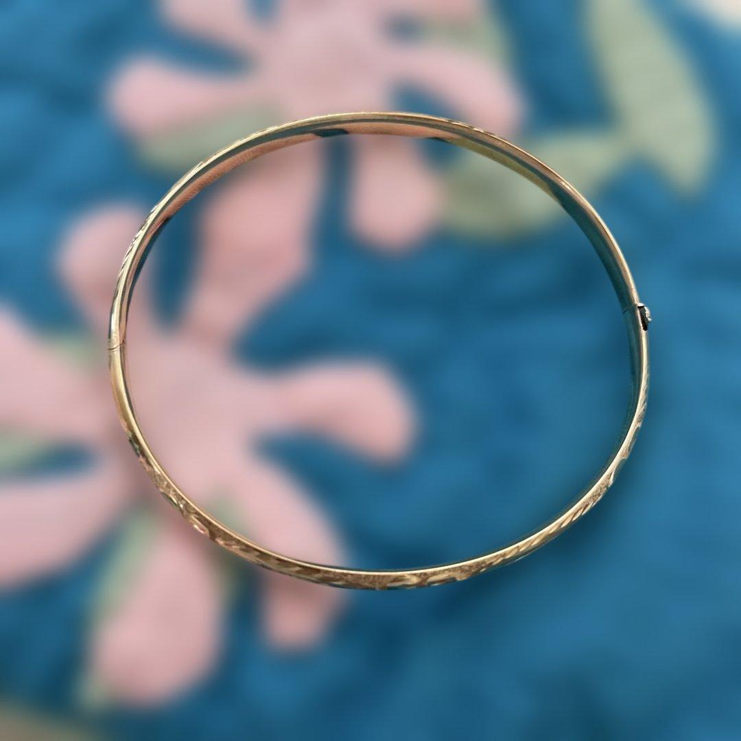 14kゴールドバングル