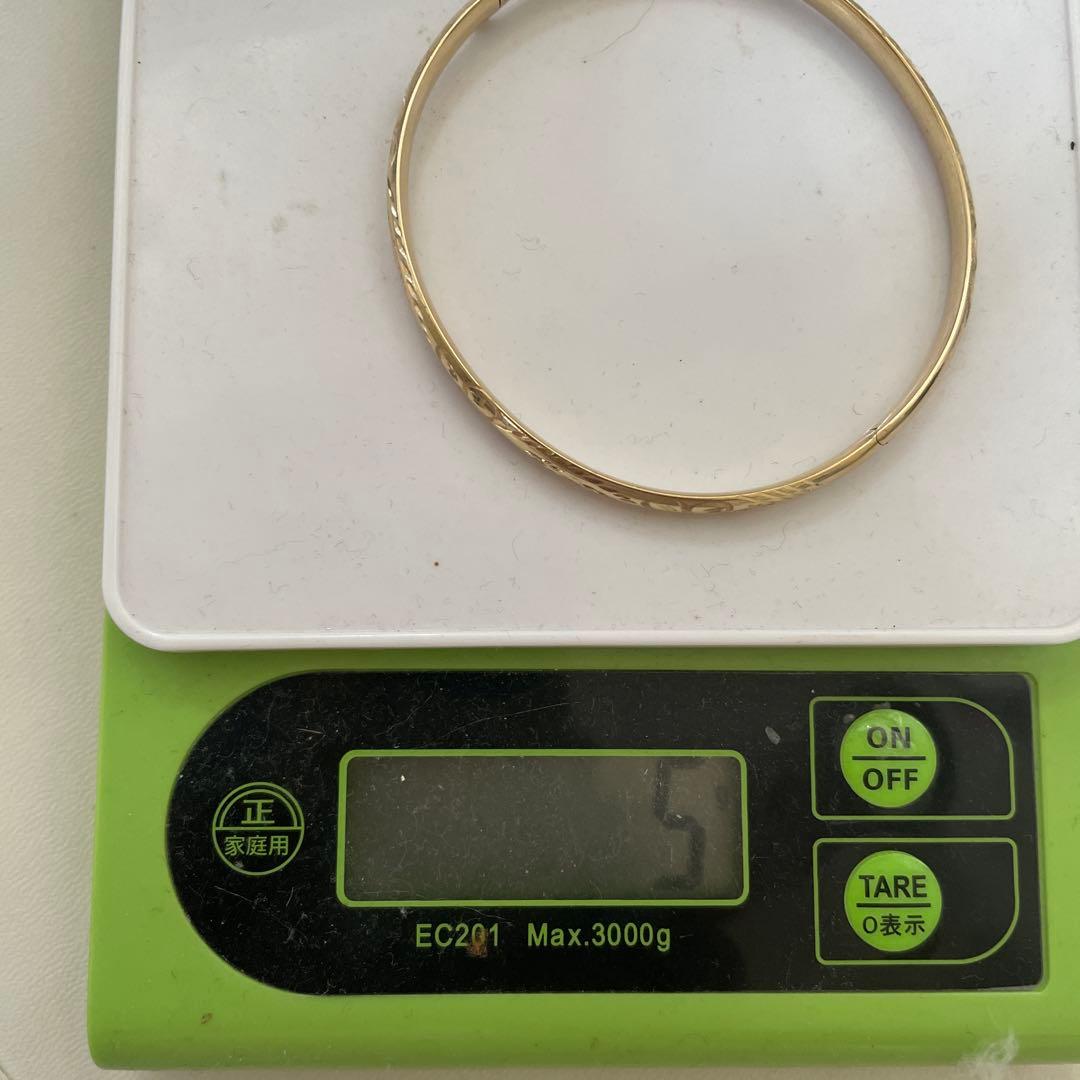 14kゴールドバングル