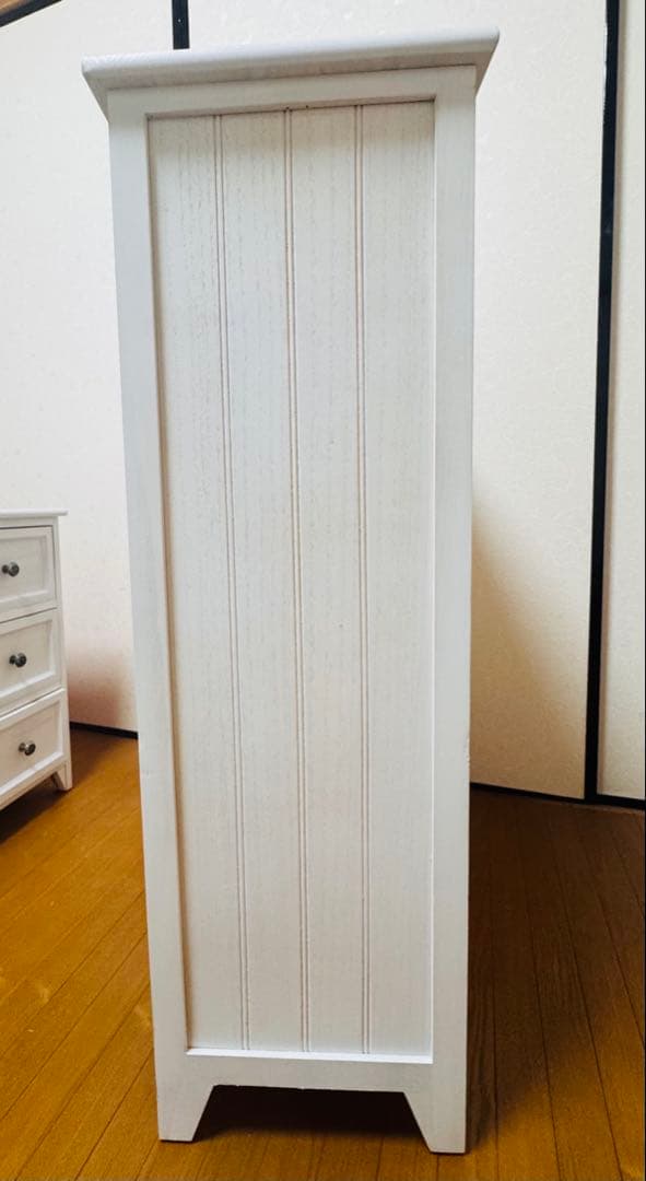 新品フレンチカントリー5段チェスト 幅60cm【静岡市引き取り5000円引き】