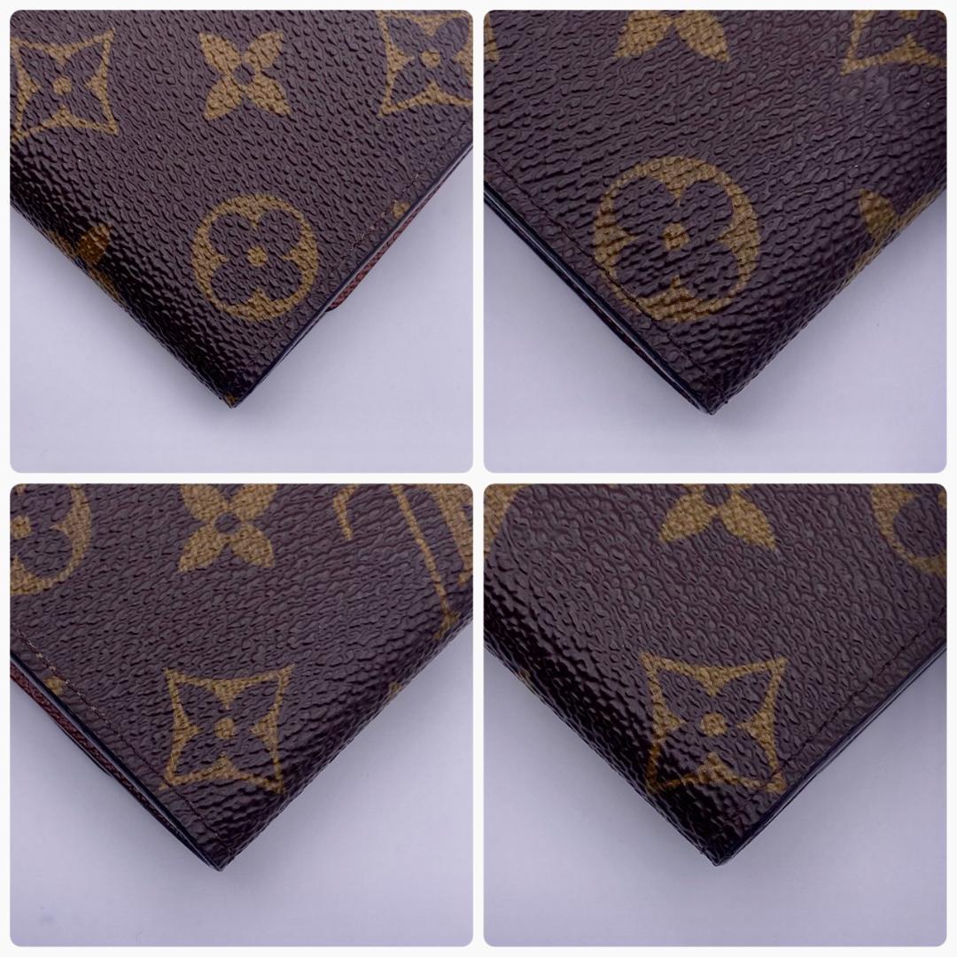 美品　ルイヴィトン　モノグラム　ミュルティクレ6　キーケース6連　茶