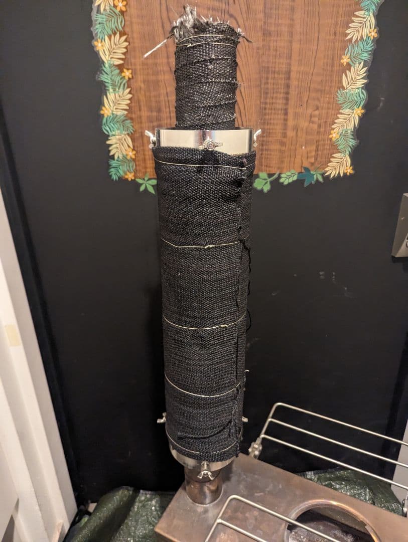 テンマクデサイン ウッドストーブ サイドビュー M