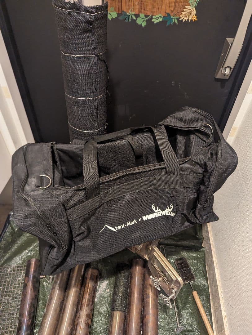 テンマクデサイン ウッドストーブ サイドビュー M