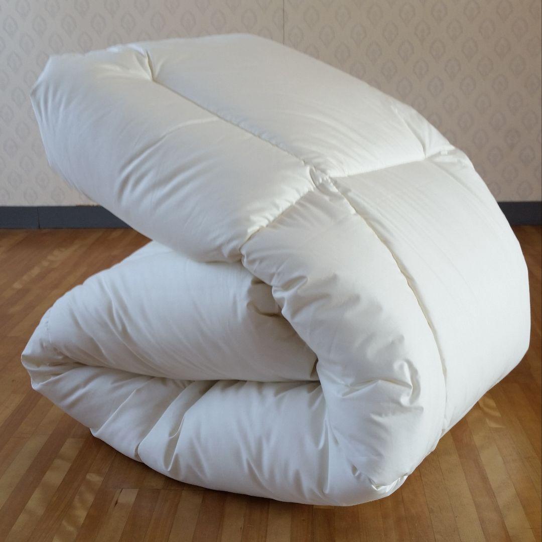 暖 ホテル仕様 大増量 掛布団 シングル 羽毛を越えた素材 清潔 日本製 IV⑮