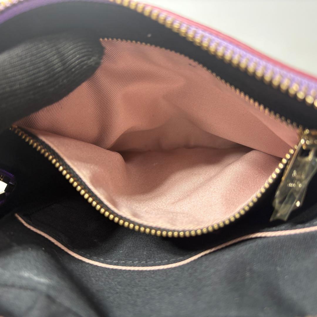 Paul Smith　ポールスミス　ダブルジップスクエア　ショルダーバッグ　美品