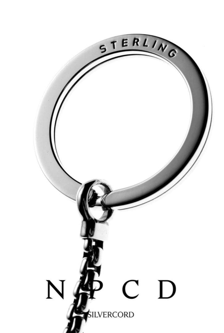 LECHOPPE NPCD ウォレットチェーンSilver Code 50cm