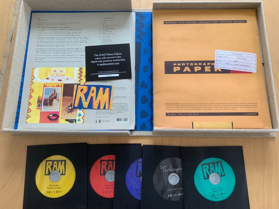 ポール•マッカートニー/ラム/スーパーデラックスエディション
