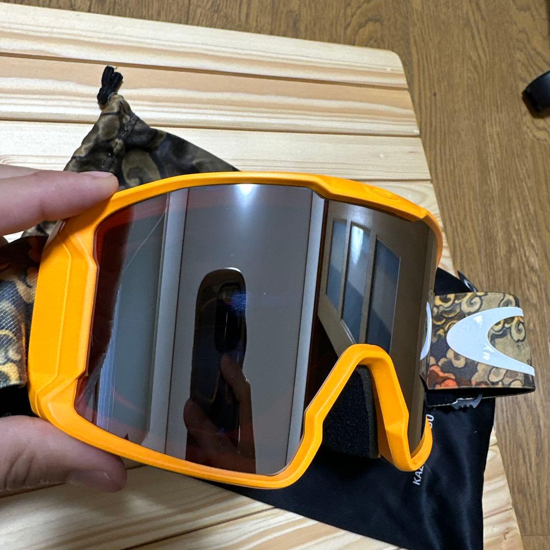 スキー・スノーボードアクセサリー OAKLEY LINE MINER L KAZKOKUBOPRO PRIZM