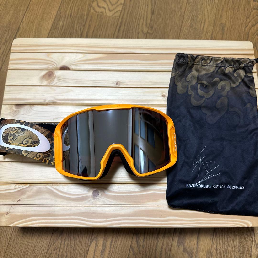 スキー・スノーボードアクセサリー OAKLEY LINE MINER L KAZKOKUBOPRO PRIZM