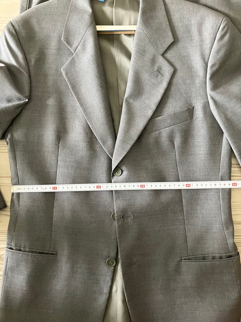 ジョルジョアルマーニ　イタリア製 グレー シングルスーツ