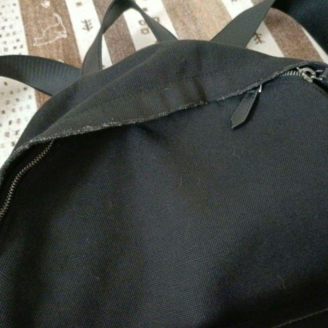 BALENCIAGA ブラックバックパックリュックサック黒色バレンシアガレザー