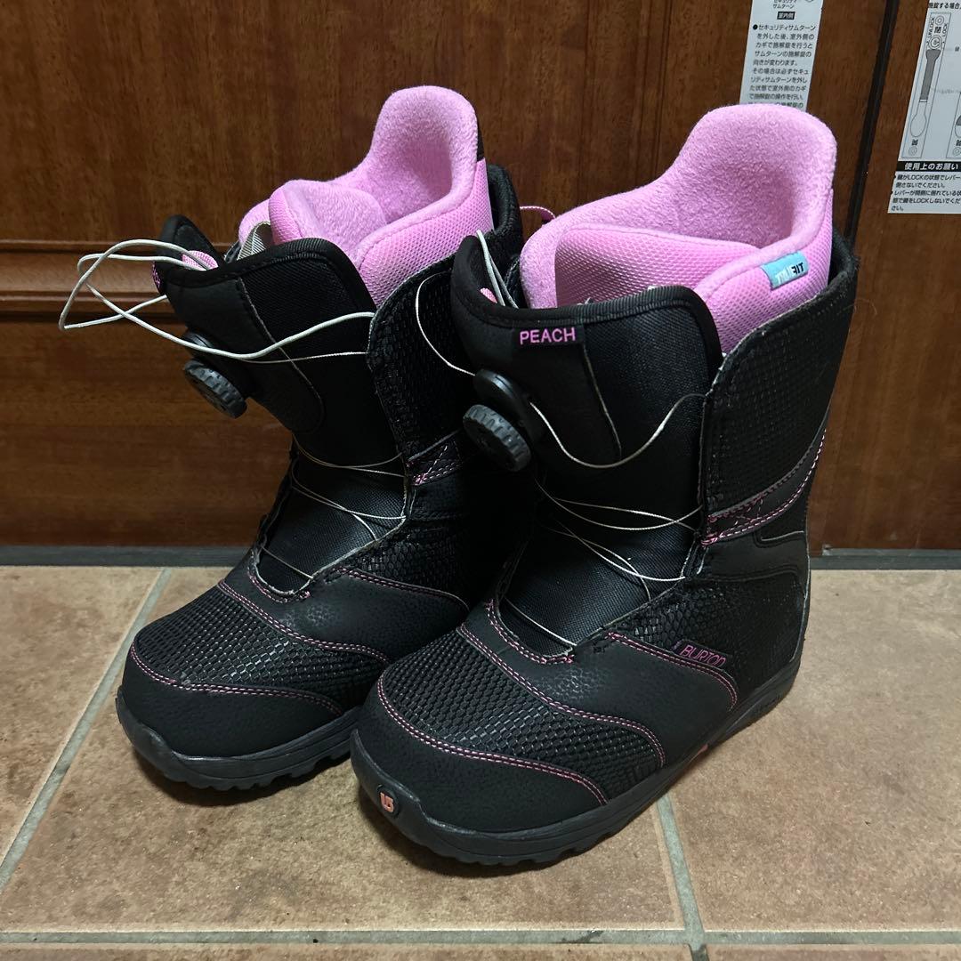 バートン スノーボード ブーツ PEACH BOA ボア レディース 24
