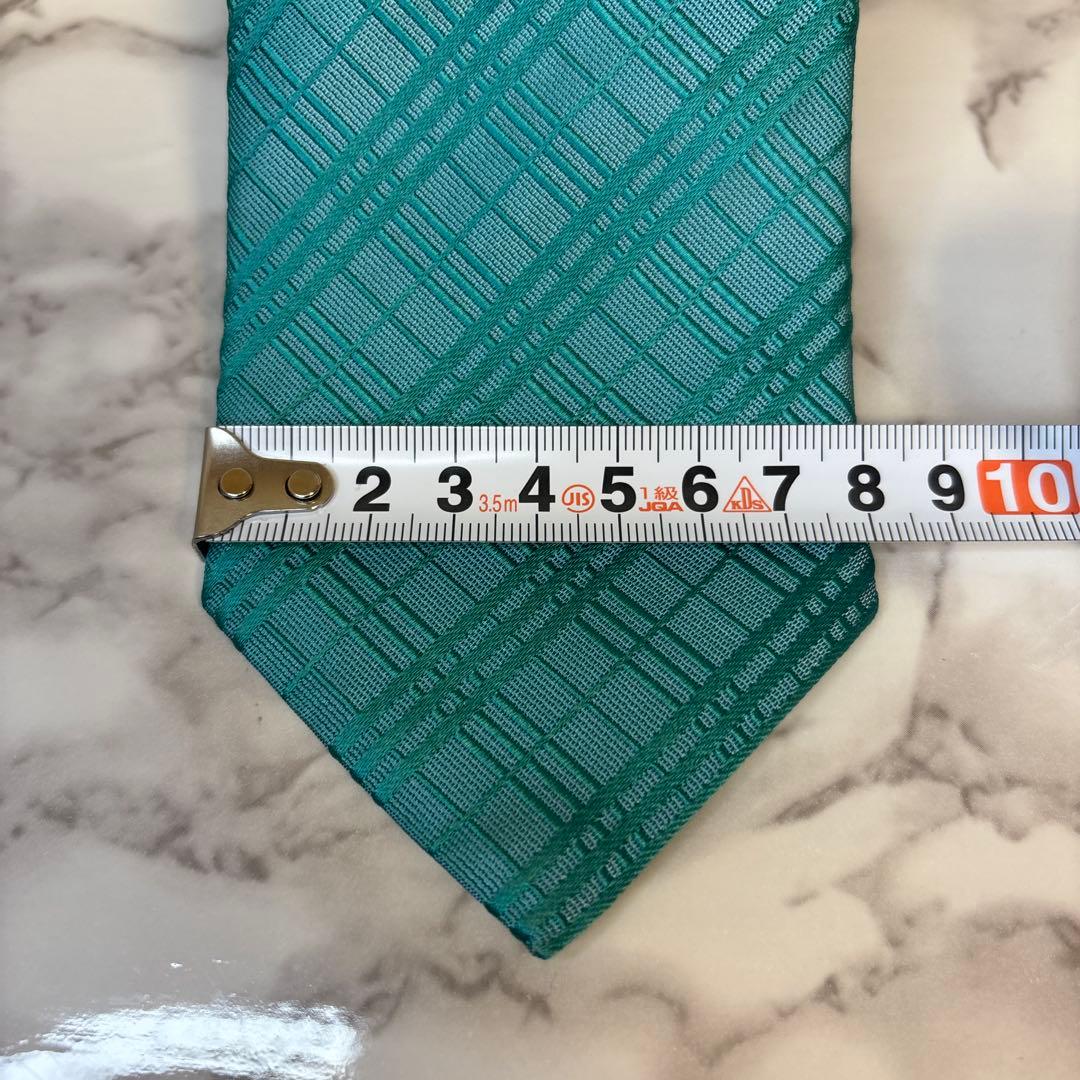 【新品&タグ付】Burberry Black label グリーン　ネクタイ