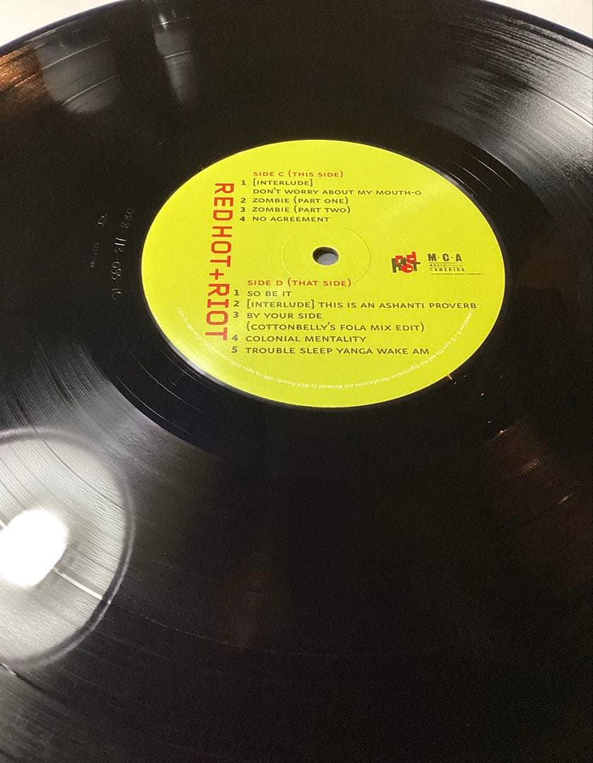 Fela kuti トリビュートレコード　RED HOT RIOT 2LP