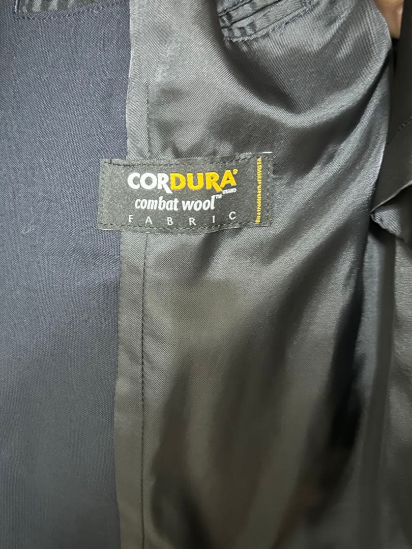 コーデュラウールピークドラペルプライムオーバー金ボタンダブルブレザー サイズ0