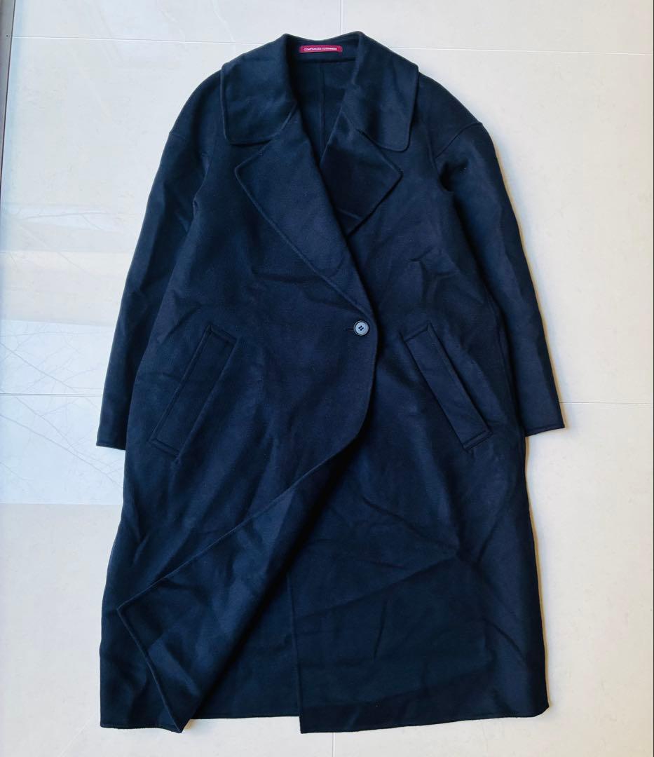 極美品　完売品　雑誌掲載　コントアーデコトニエ カシミヤ　ロングコート