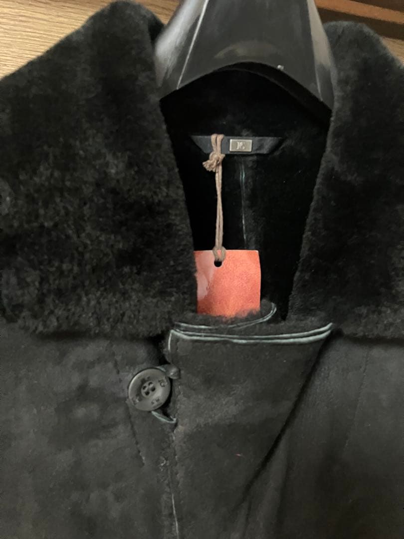 着丈144cm リアルムートンスーパーロングコート　マキシ丈