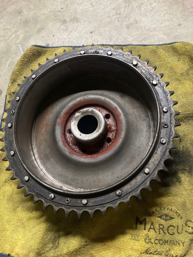 ハーレー純正　リアドラムシェル