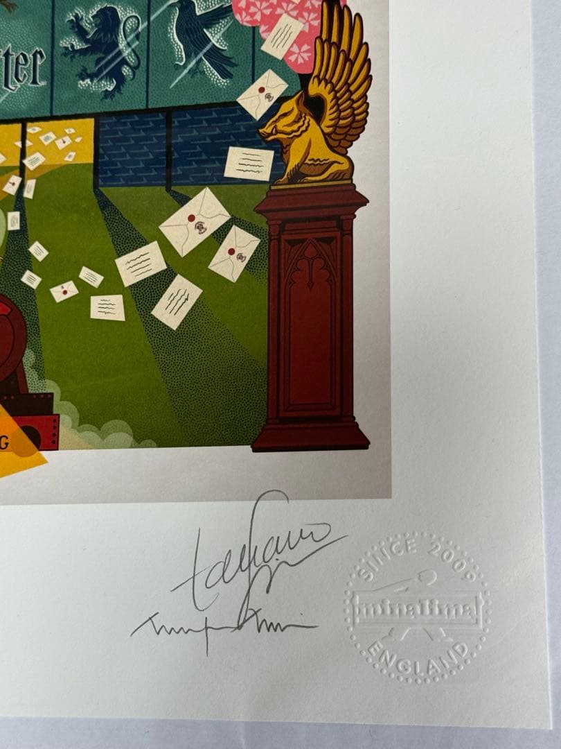 新品未使用ハリーポッター　 東京限定アート　　　 プリント　 ワーナーブラザーズ