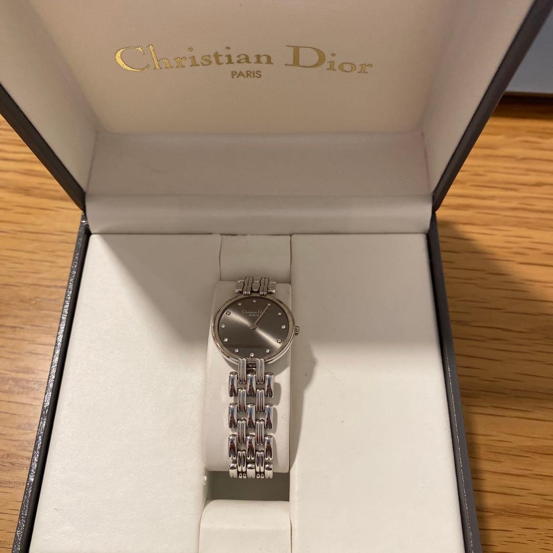 Christian Dior 腕時計 シルバー 17cm 綺麗